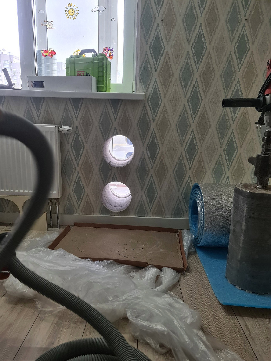 Монтаж проветривателей Монтаж проветривателей